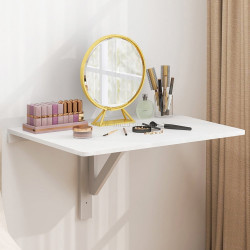 Masa extensibila de perete Costway CB10641WH (White)