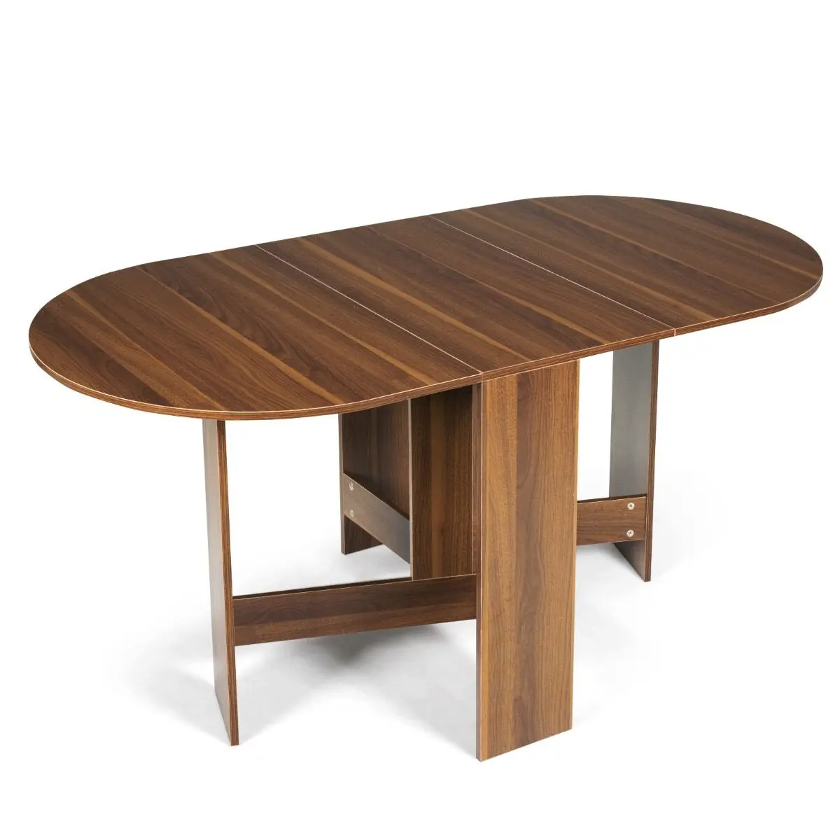 Masa pliabila Costway HW61596BN (Brown) - 2