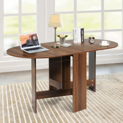 Masa pliabila Costway HW61596BN (Brown)
