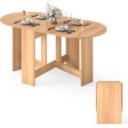 Masa pliabila Costway HW61596NA (Natural) Thumb