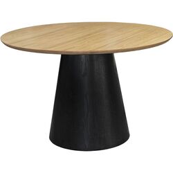 Masa DP Ariana 120x120 (Wood/Black) Thumb