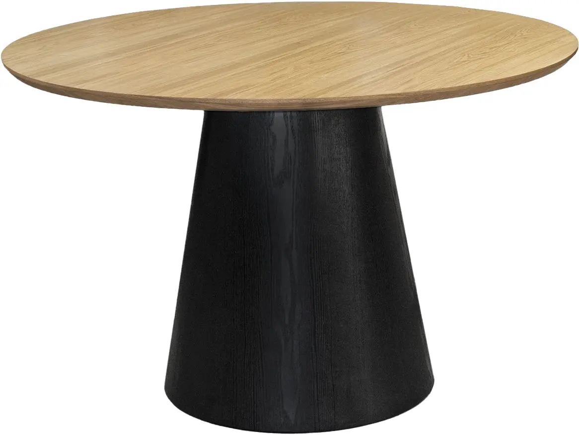 Masa DP Ariana 120x120 (Wood/Black)