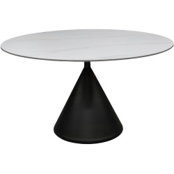 Masa DP Ascot D135 135х76 (White Marble) Thumb