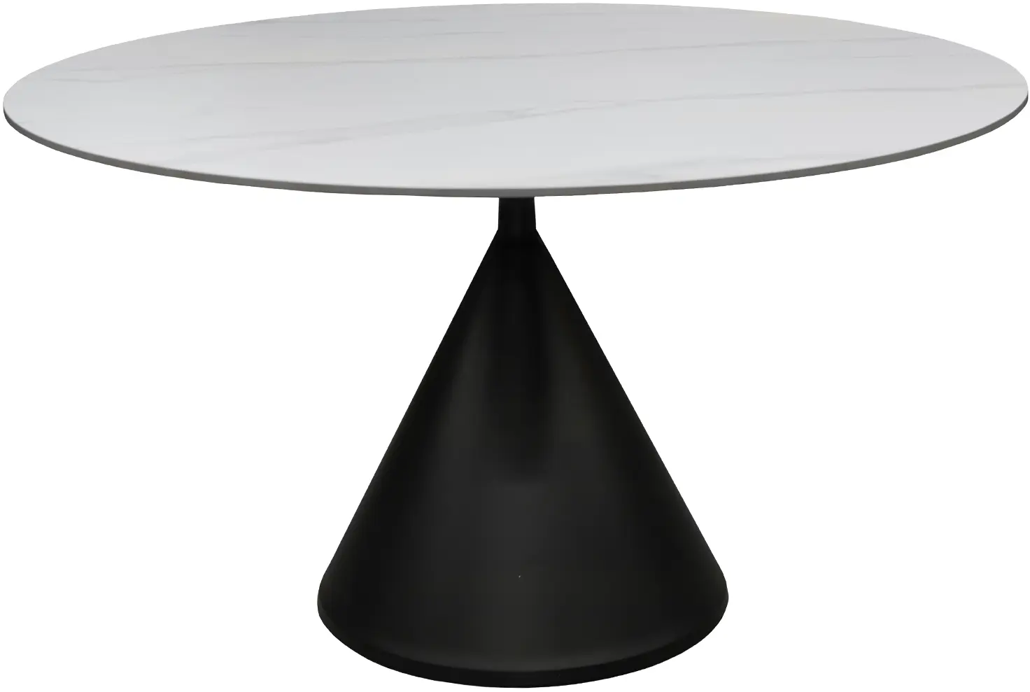 Masa DP Ascot D135 135х76 (White Marble)