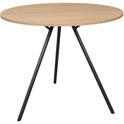 Стол DP Easy Rondo 80x80 (Oak/Black) Thumb