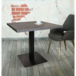Стол DP Horeca 80x80 (Grey/Black)