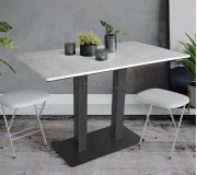 Masa DP Horeca Double Werzalit (Concrete/Black)