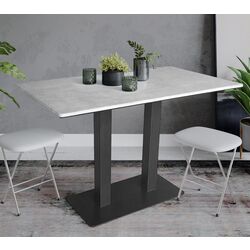 Masa DP Horeca Double Werzalit (Concrete/Black)