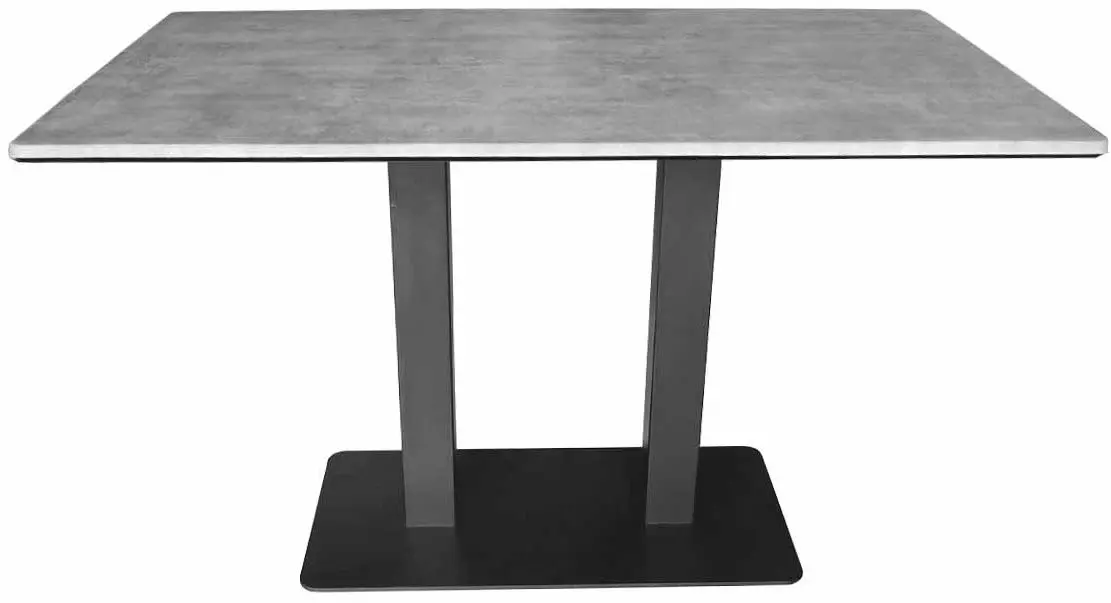 Masa DP Horeca Double Werzalit (Concrete/Black)