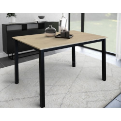 Стол DP Mezo 120x75 (Oak/Black)