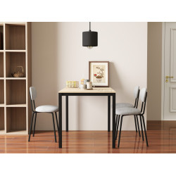 Стол DP Notos (Black/Wood)