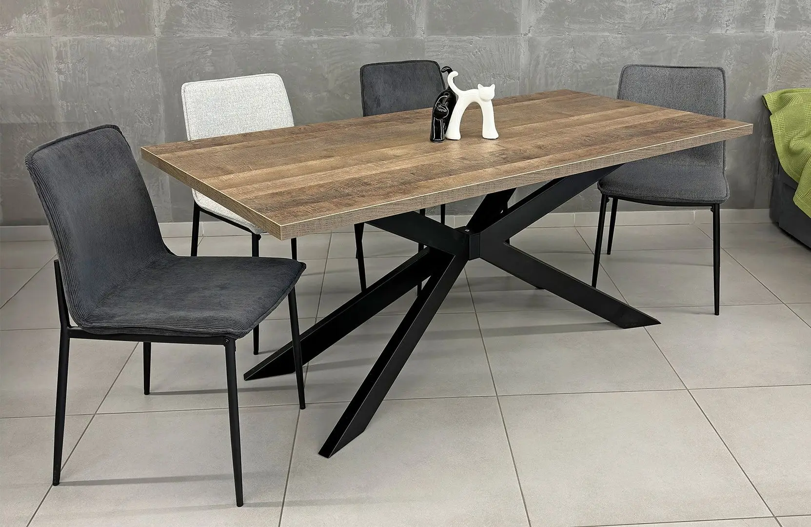 Masa DP Porto 180x90 (Colonial/Black)