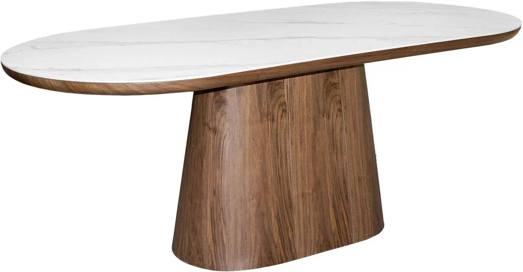 Masa DP Serena 200x90 (White Marble/Walnut) - 2