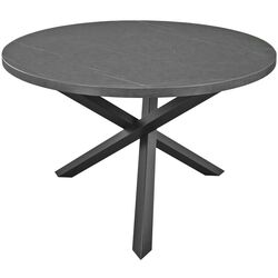 Стол DP Toscana 120 (Black Marble/Black) Thumb