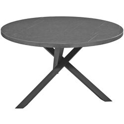 Стол DP Toscana 120 (Black Marble/Black) Thumb