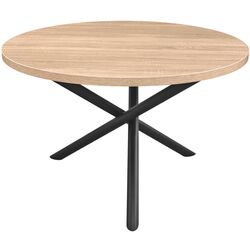 Стол DP Trento 120 (Sonoma/Black) Thumb