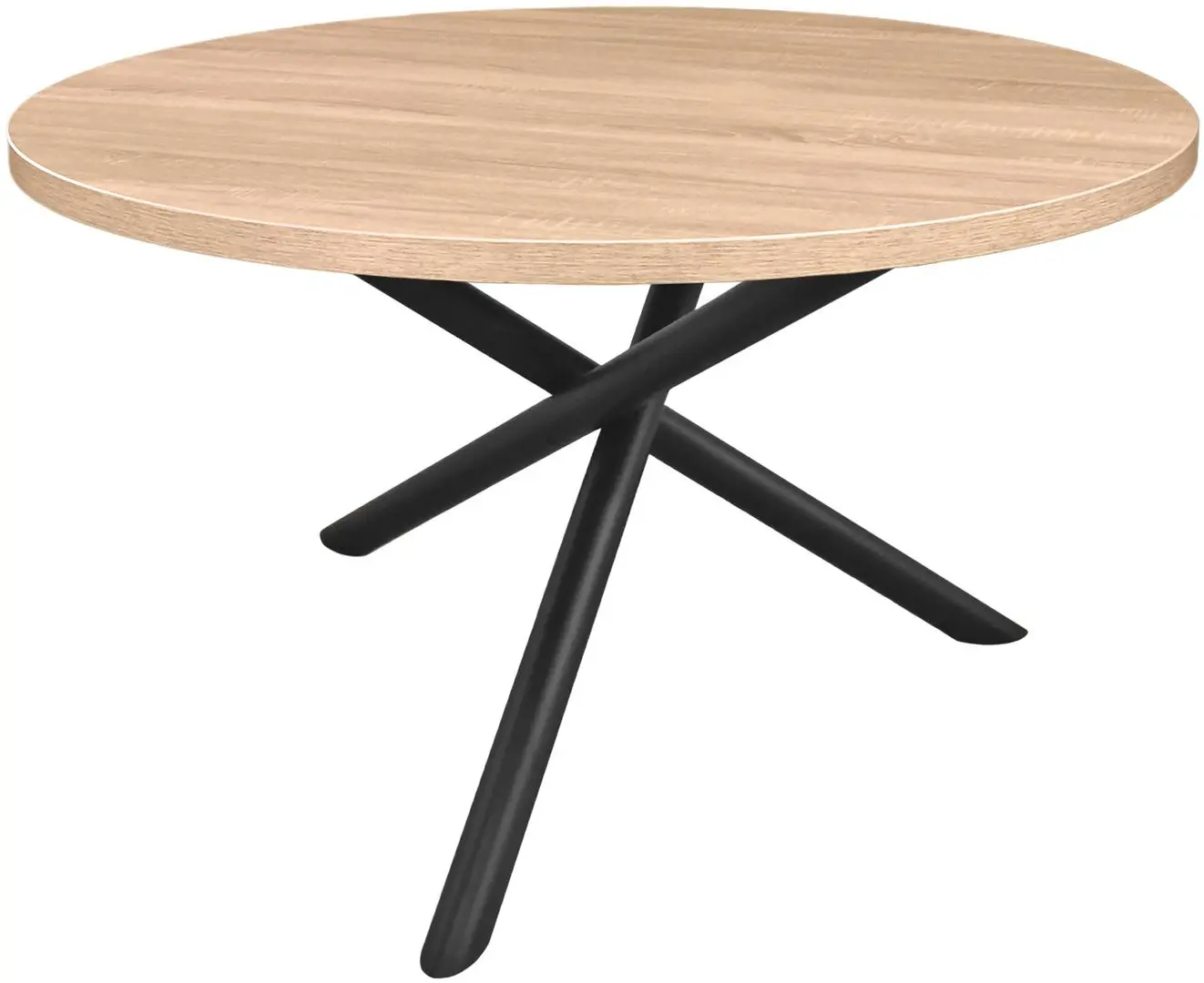 Стол DP Trento 120 (Sonoma/Black)