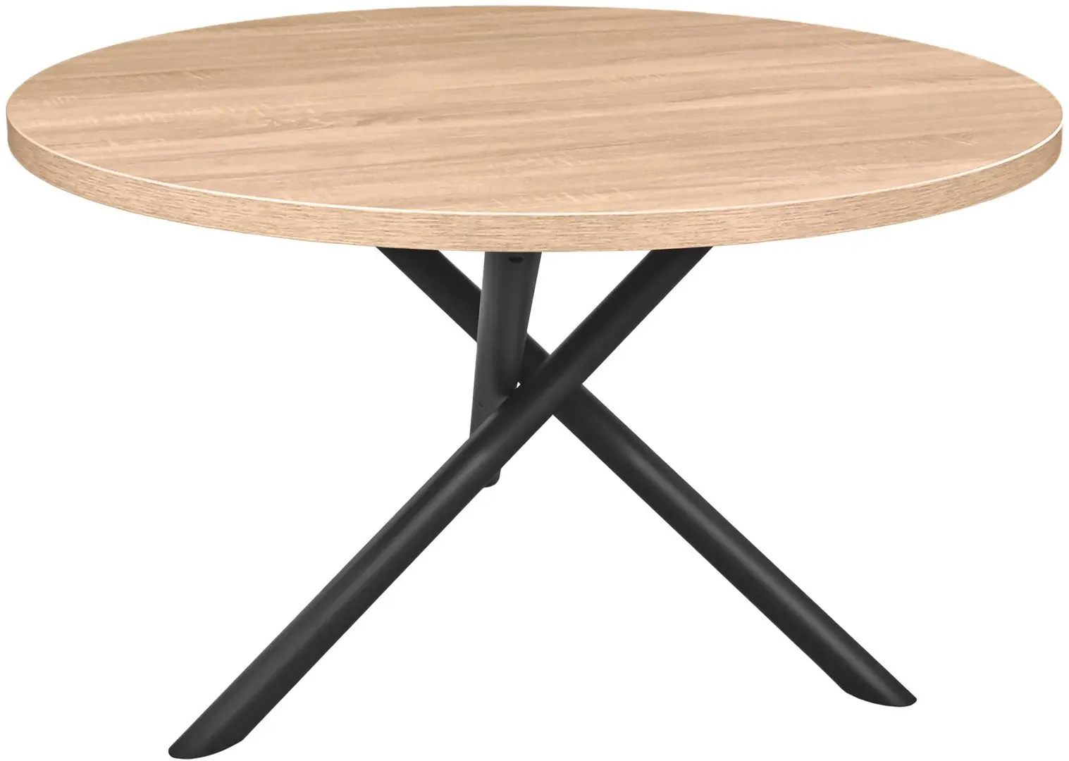 Стол DP Trento 120 (Sonoma/Black)