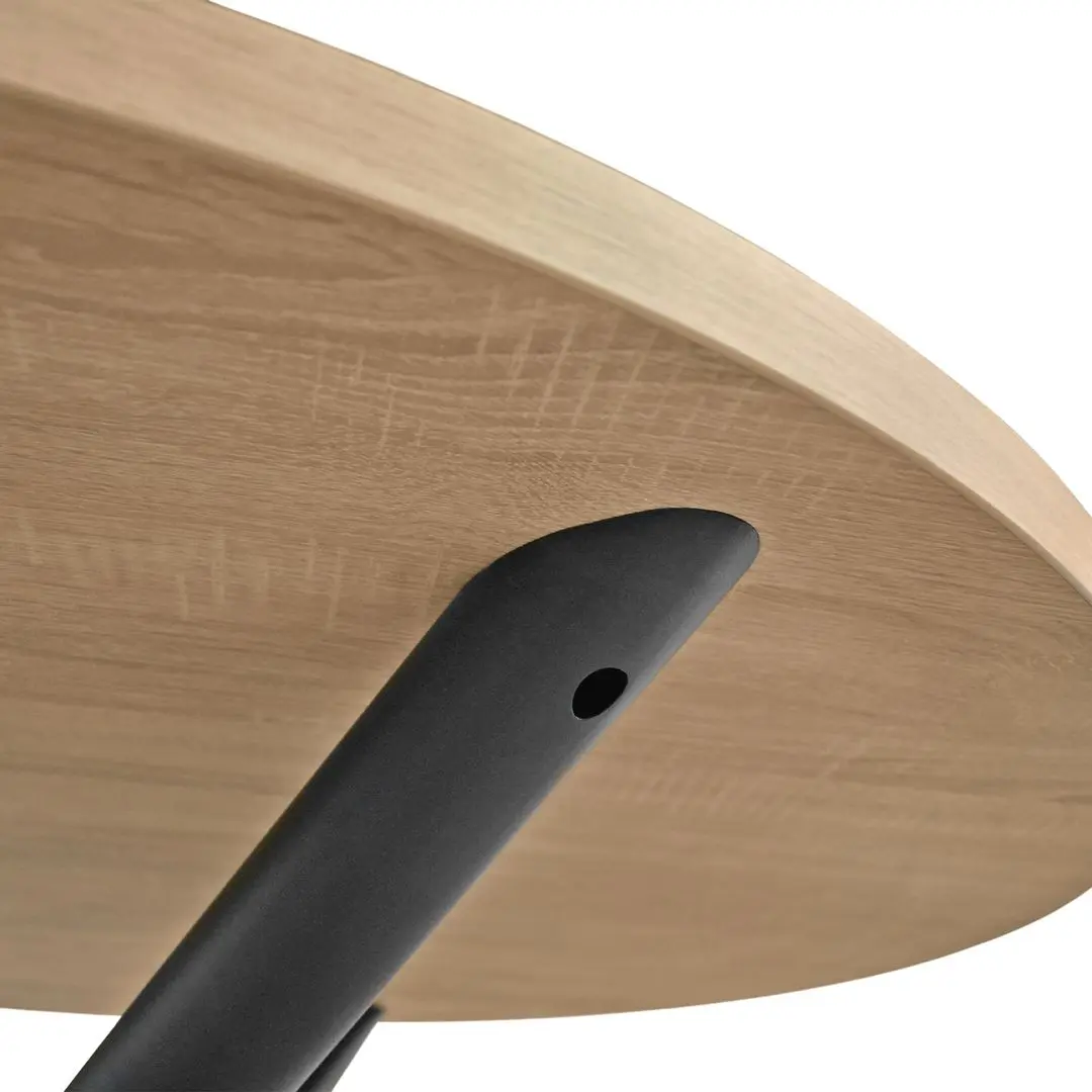 Стол DP Trento 120 (Sonoma/Black)