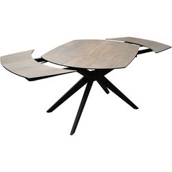 Masa extensibila DP Esa Wooden Glass 120/150/180x90 (Wood/Black) Thumb