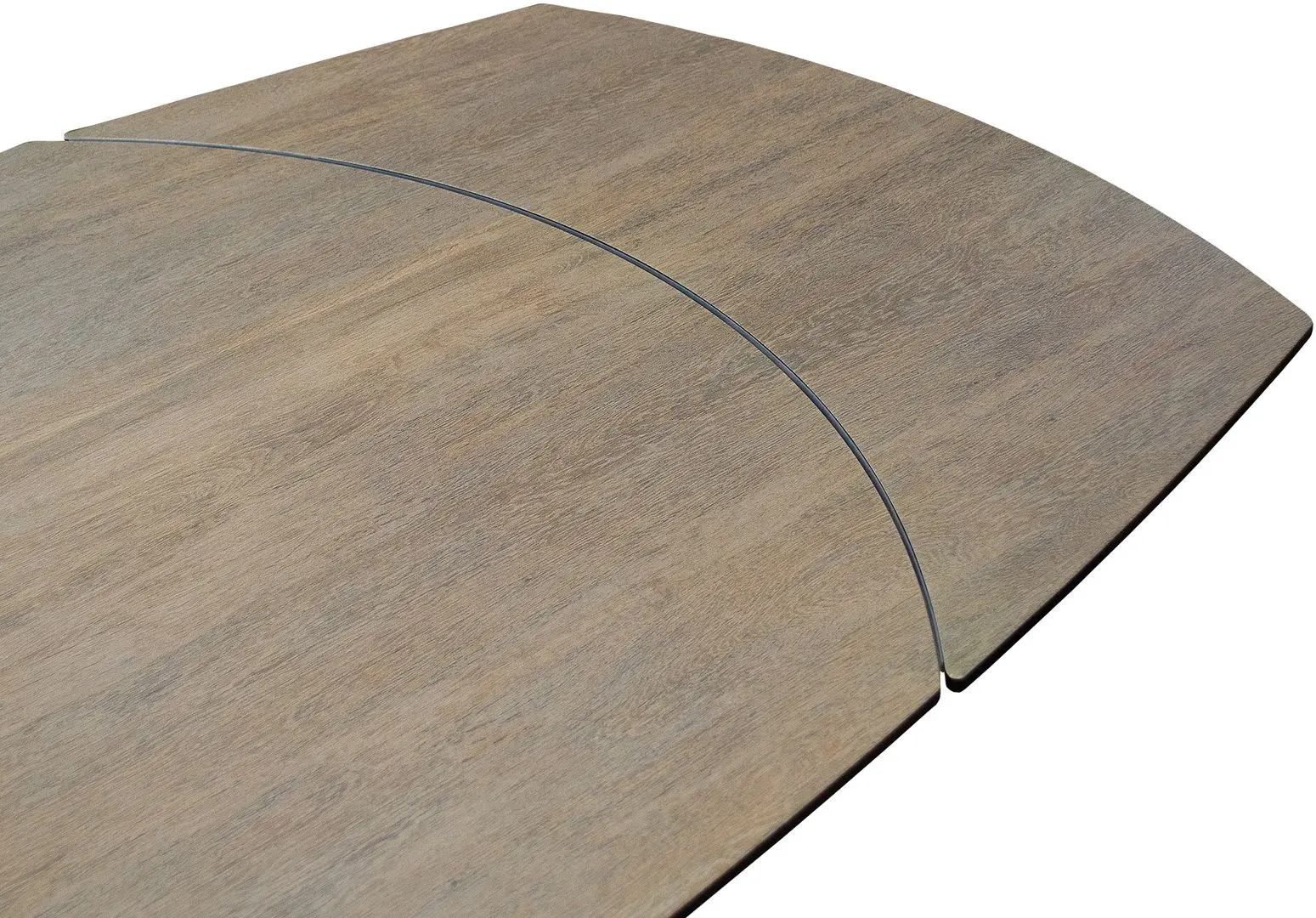 Masa extensibila DP Esa Wooden Glass 120/150/180x90 (Wood/Black)