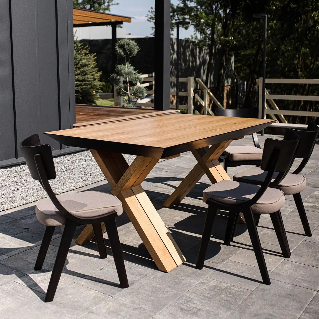 Стол раскладной DP Madrid (Natural Wood)