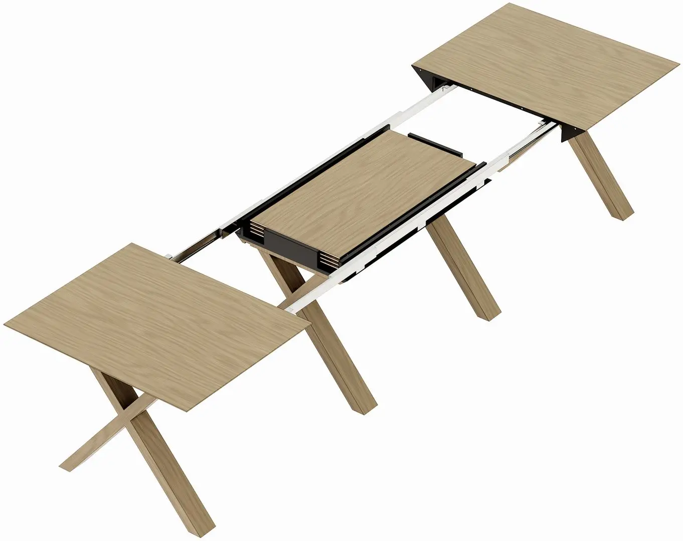 Стол раскладной DP Madrid (Natural Wood)