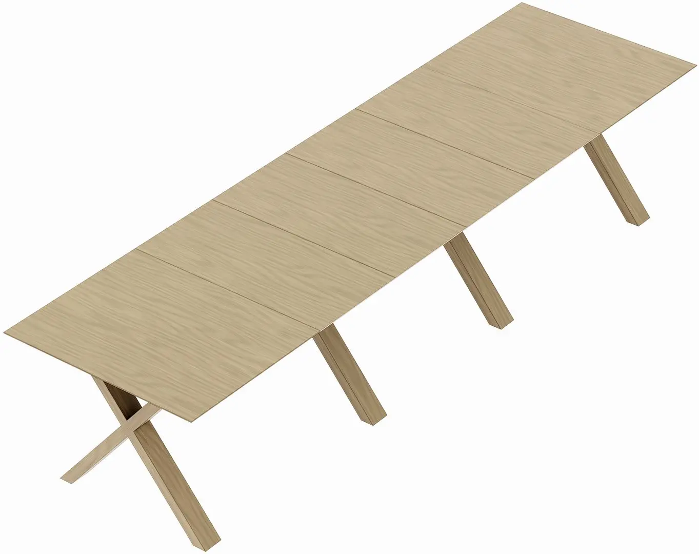 Стол раскладной DP Madrid (Natural Wood)