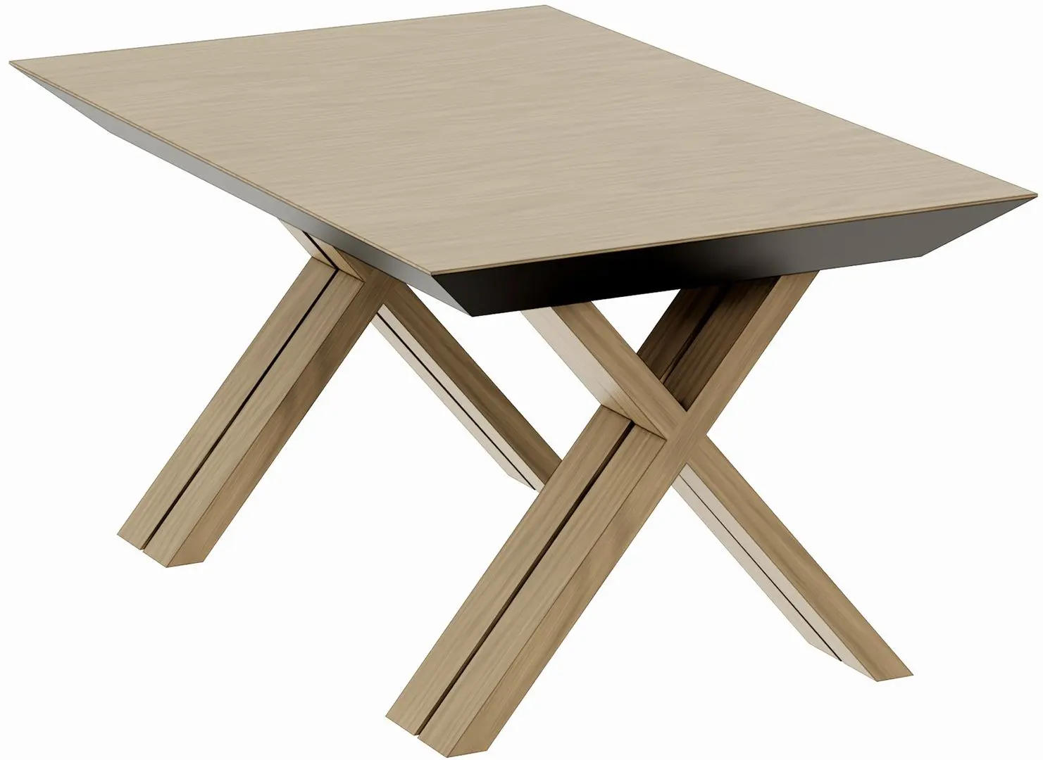 Стол раскладной DP Madrid (Natural Wood)