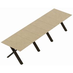 Masa extensibila DP Madrid (Wood/Black) Thumb