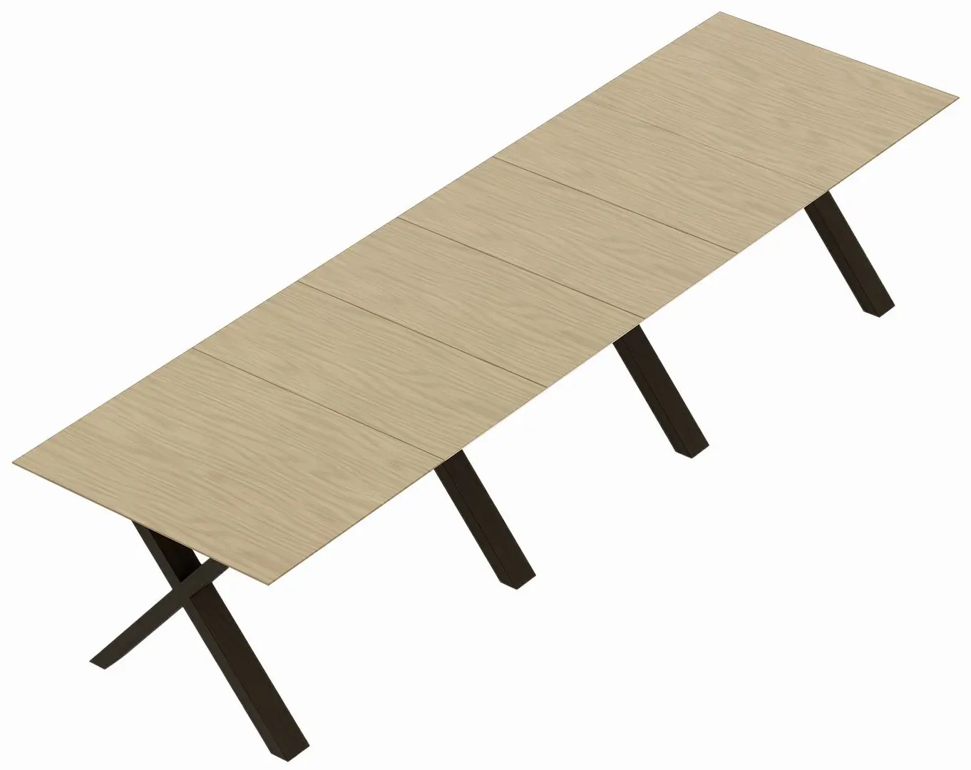 Masa extensibila DP Madrid (Wood/Black)