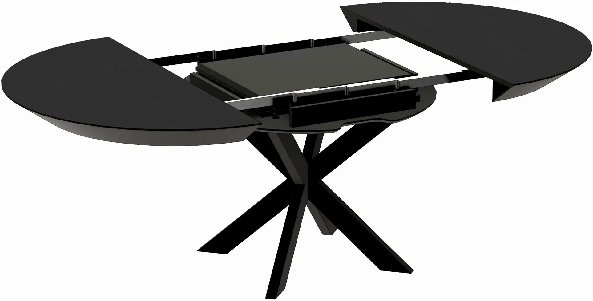 Стол раскладной DP Nova Furnir (Black)