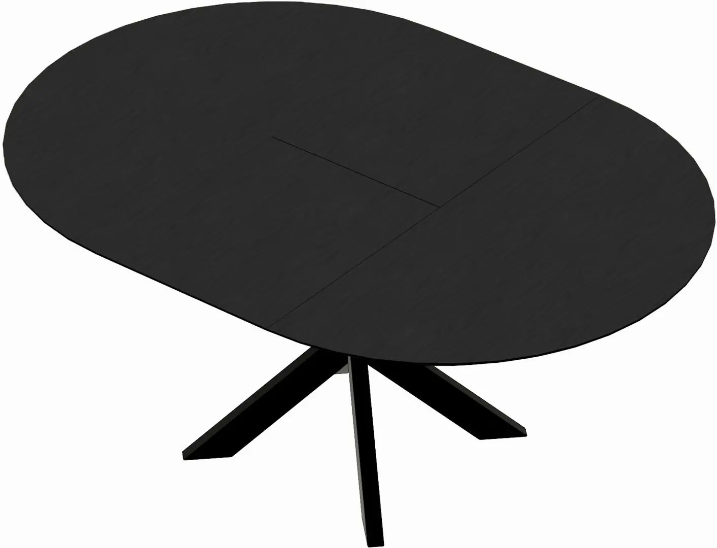 Стол раскладной DP Nova Furnir (Black)