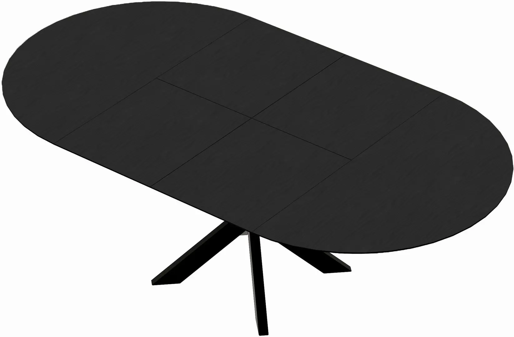 Стол раскладной DP Nova Furnir (Black)