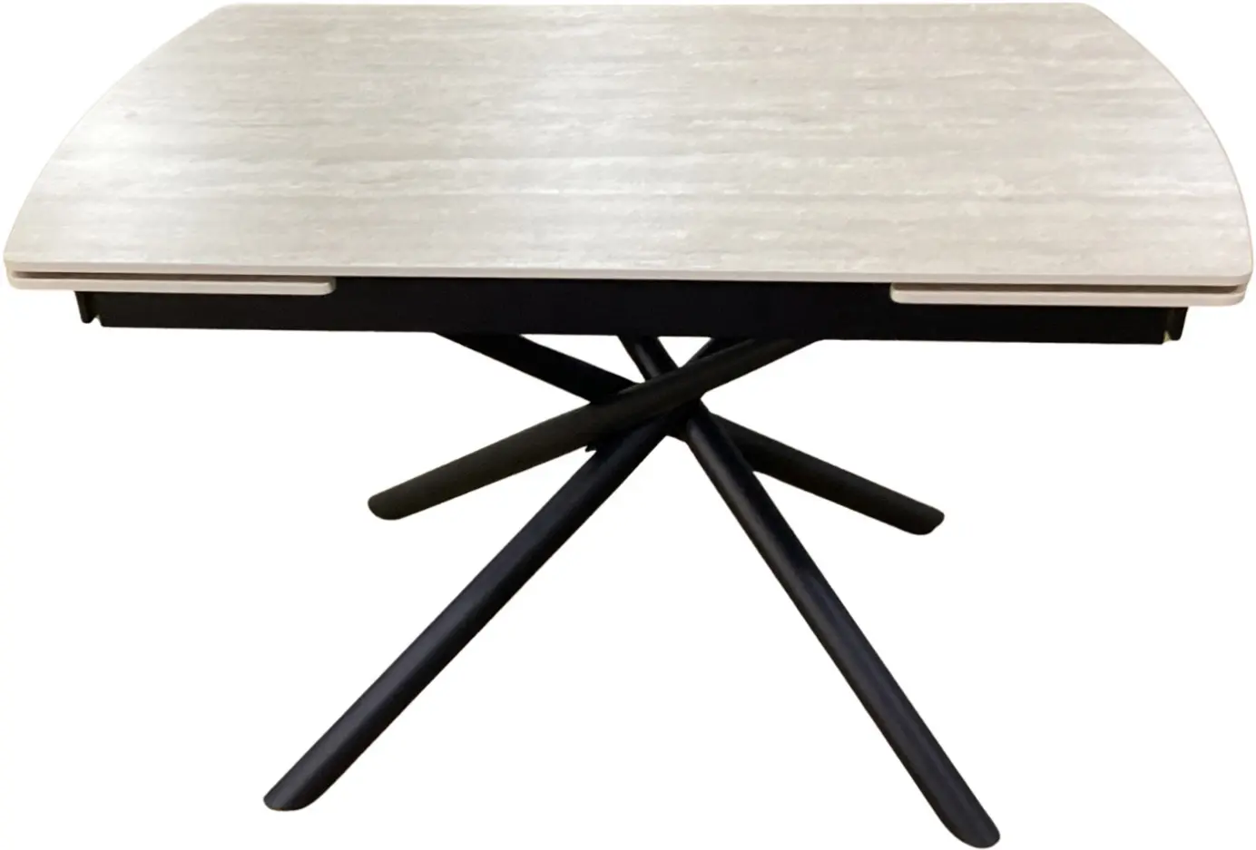 Стол раскладной DP Ritmo 120/150/180x75 Roman Travertine Matt (Grey)