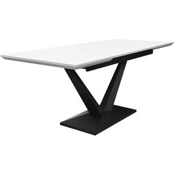 Стол раскладной DP Selina 140/180x85 (White/Black) Thumb