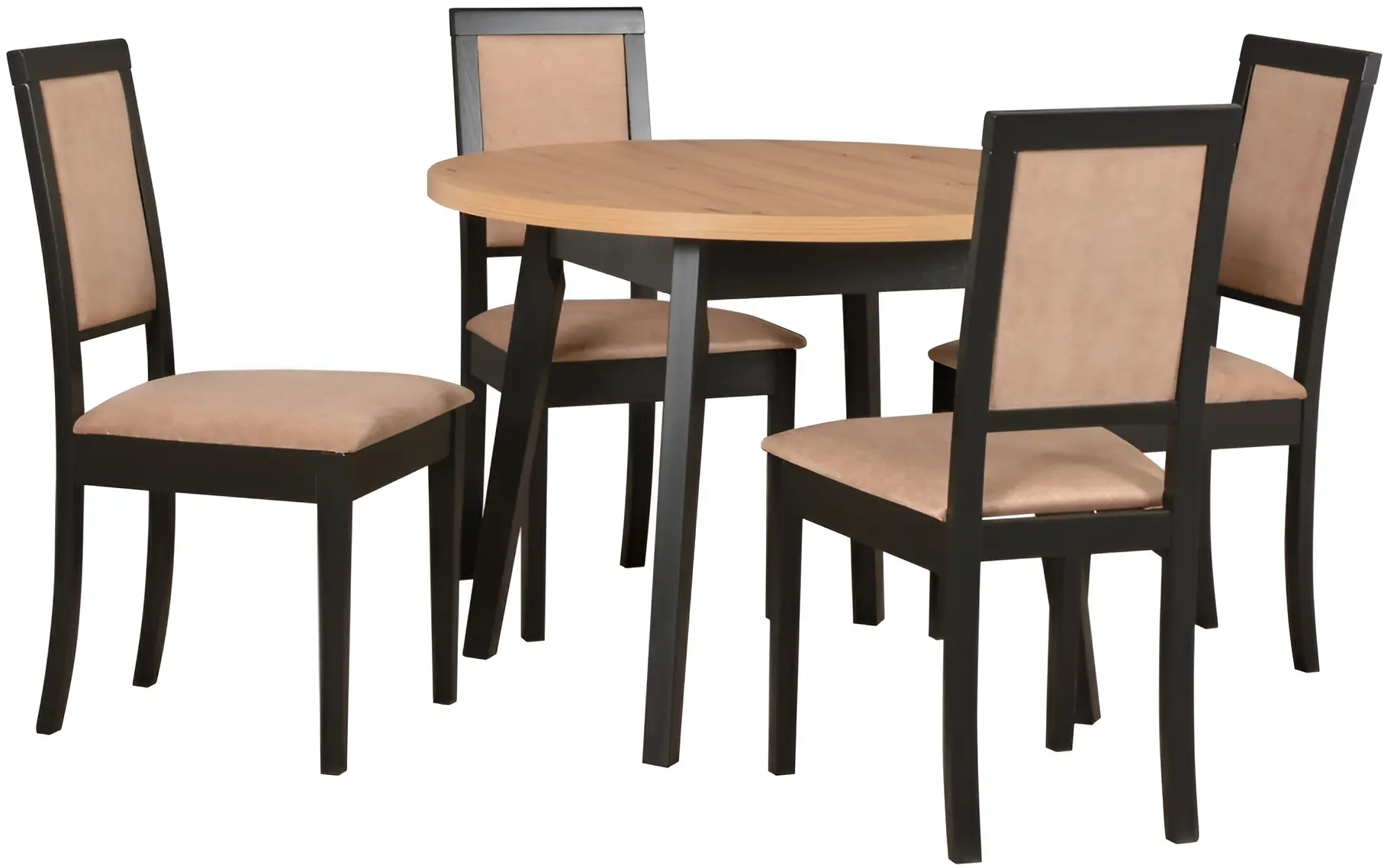 Masa Drewmix Oslo 3 100cm (Artisan Oak/Black) - 3