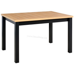 Стол раскладной Drewmix MAX 5 (Artisan Oak/Black)