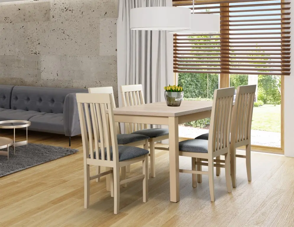 Стол раскладной Drewmix MAX 5 (Sonoma Oak) - 4