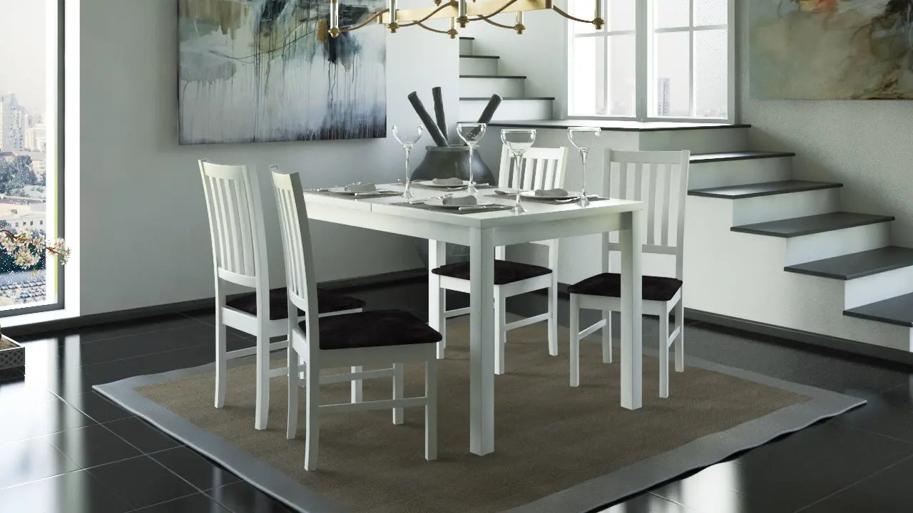 Стол раскладной Drewmix MAX 5 (White) - 2