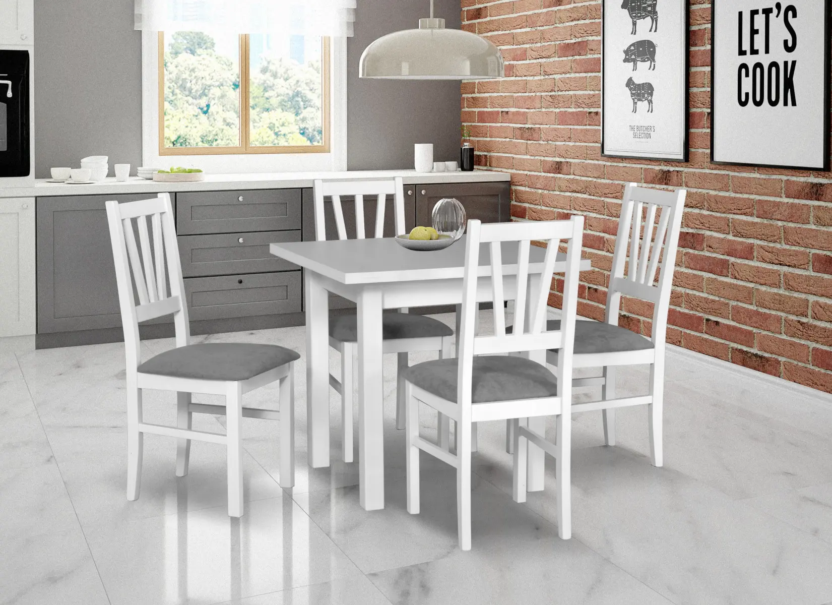 Стол раскладной Drewmix MAX 7 (White) - 4