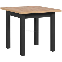 Стол раскладной Drewmix MAX 8 (Artisan Oak/Black)