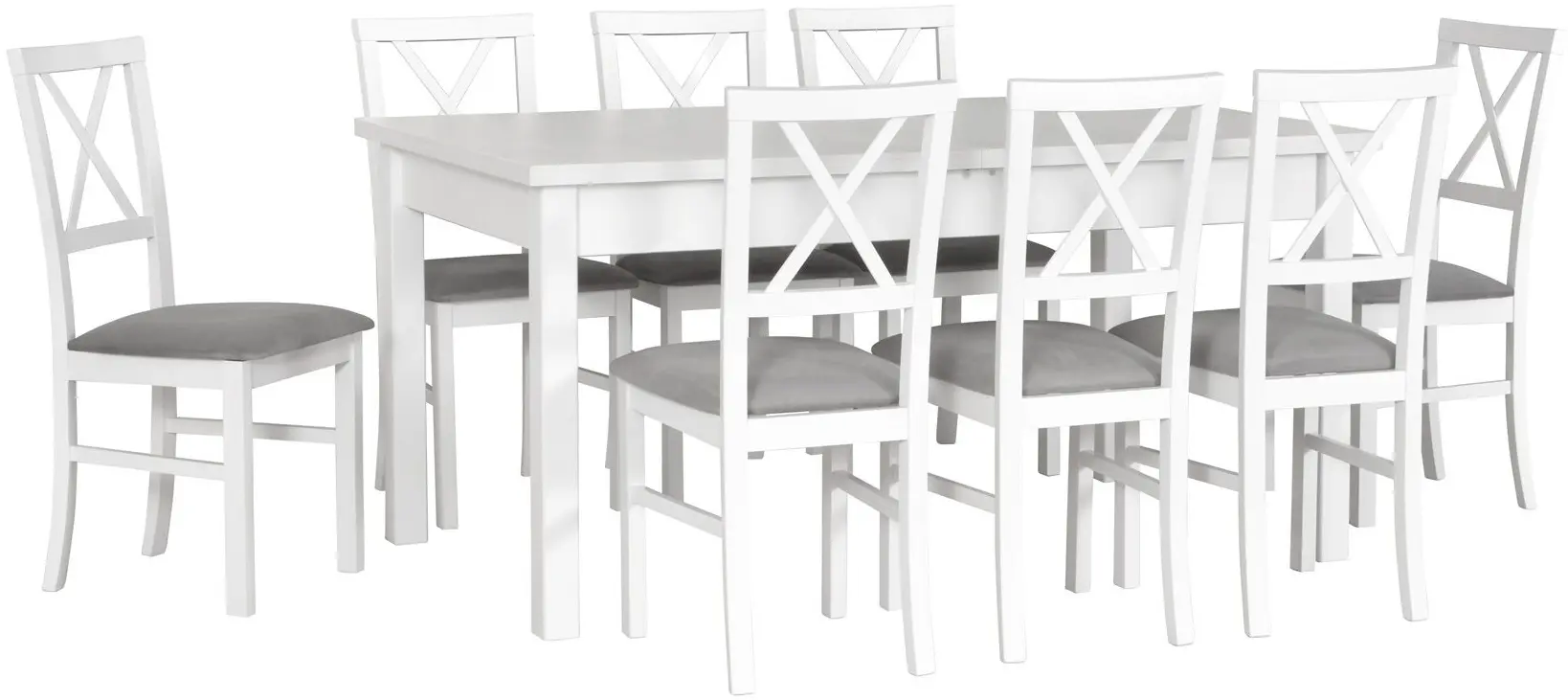 Masa extensibila Drewmix Modena 2XL 160/240x90 (White) - 2
