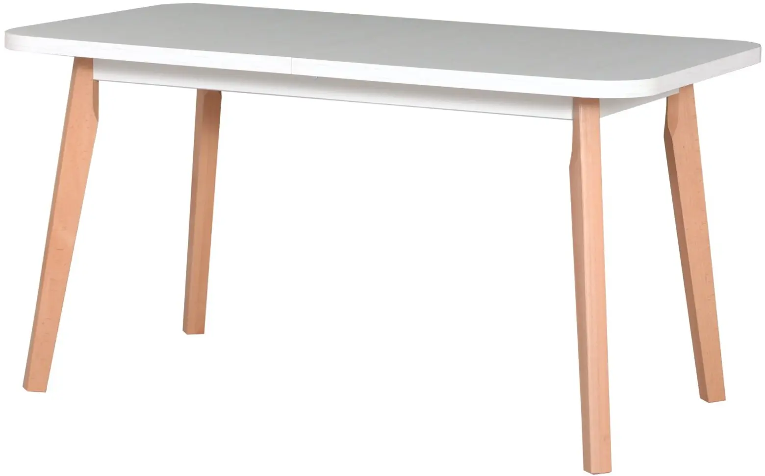 Стол раскладной Drewmix Oslo 6 140/180x80 (White/Beech) - 2