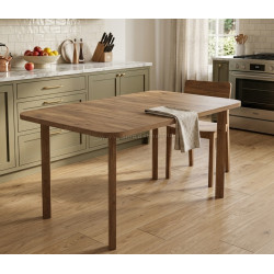Masa extensibila Drewmix Wenus 2P 140/180x80 (Light Walnut)