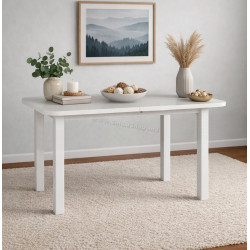 Masa extensibila Drewmix Wenus 2XL 140/220x80 (White)