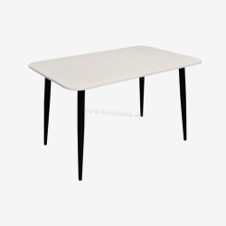 Стол Evelin DT-405-3B (White/Black)