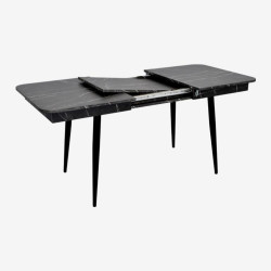 Masa extensibila Evelin DT-431-3R B (Black Marble/Black) Thumb