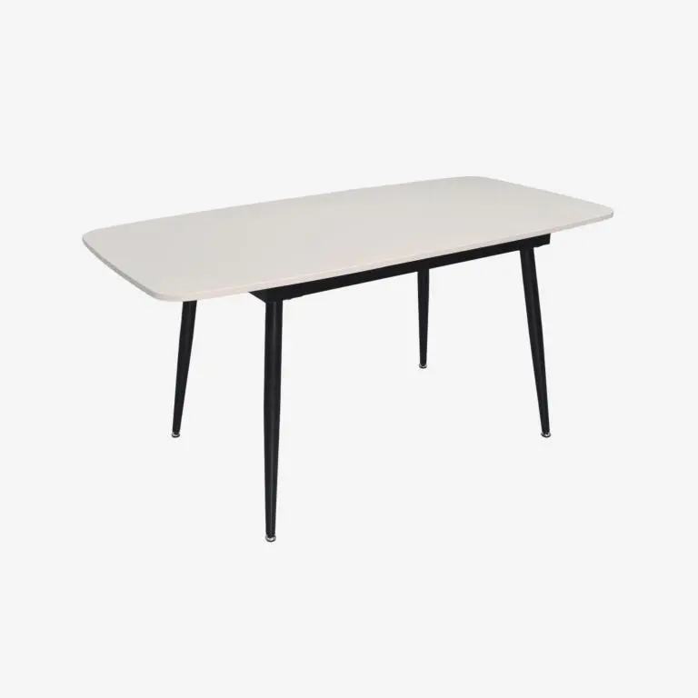 Masa extensibila Evelin DT-531R B (White/Black) - 2