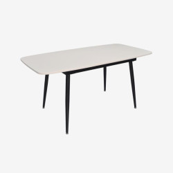 Masa extensibila Evelin DT-532R B (White/Black) Thumb